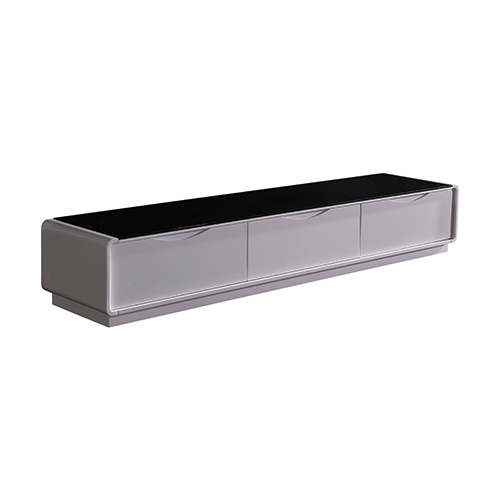 Metro Black and white Colour Gorgeous Glossy TV Cabinet